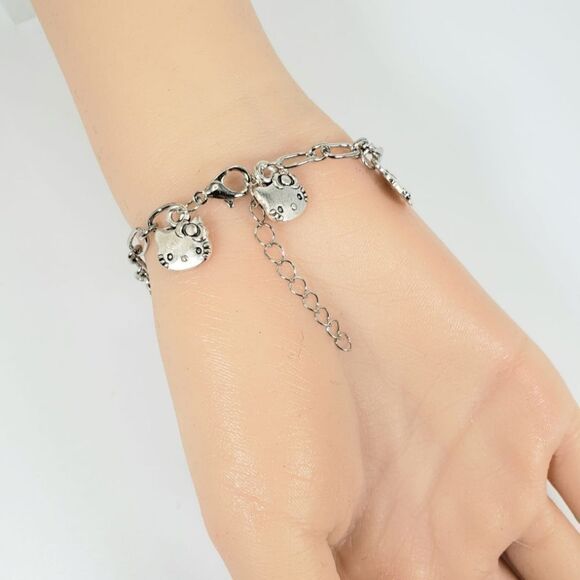 Brand New Hello Kitty Silver Bracelet - Picture 4 of 7